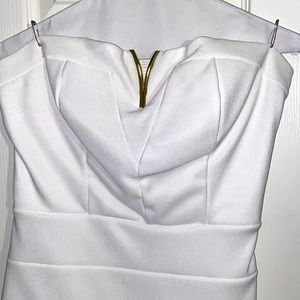 White dress ! Like new !